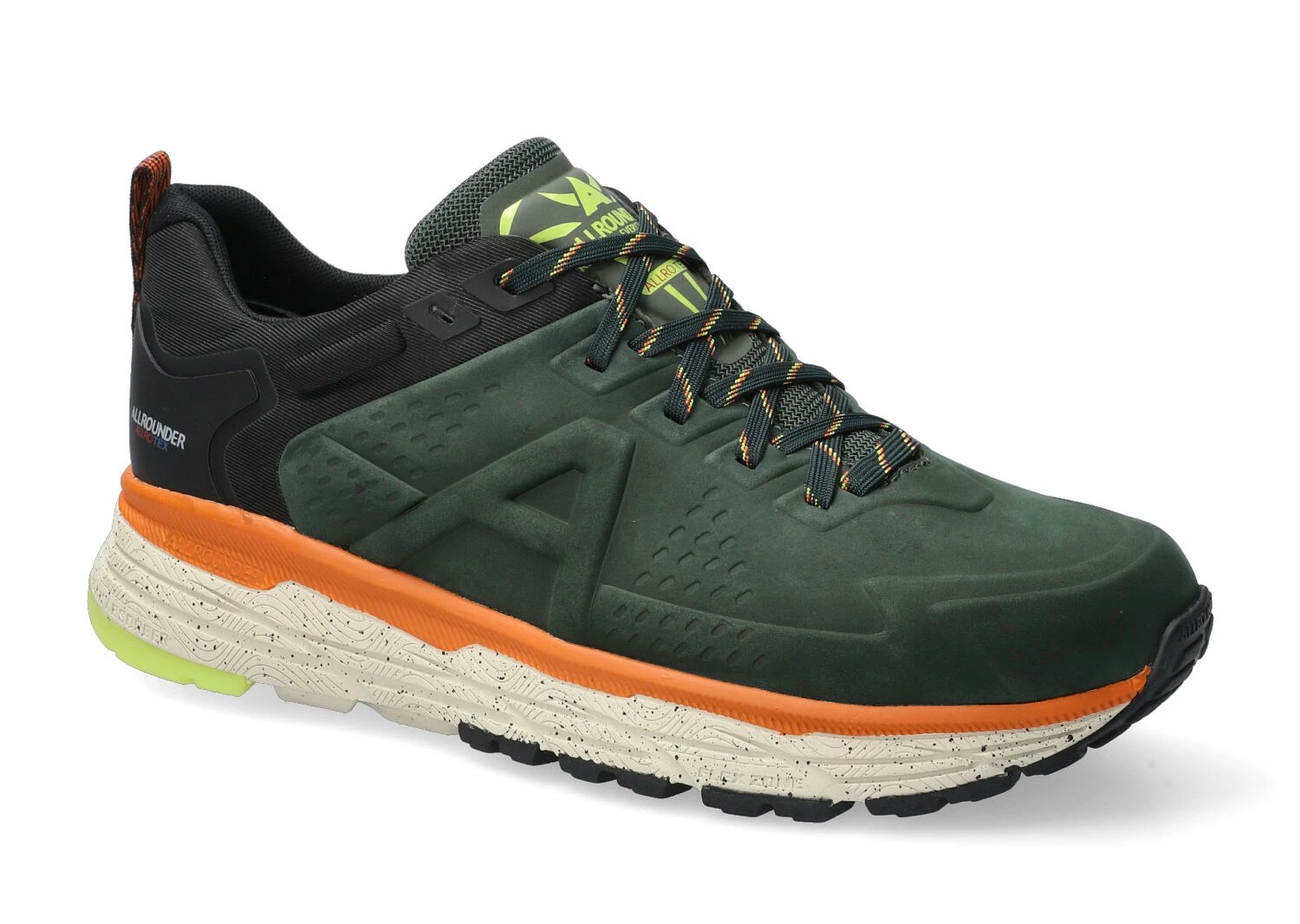 Allrounder By Mephisto Lacets Homme – Modèle Alando-tex Vert Fonce 1 Allrounder By Mephisto Lacets Homme – Modèle Alando-tex Vert Fonce