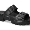 Mobils Ergonomic Mephisto Mules Femme – Modèle Alba Noir