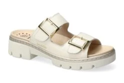 Mobils Ergonomic Mephisto Mules Femme – Modèle Alba Blanc Cassé