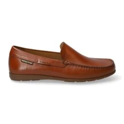 Mephisto-shop Mocassins Homme – Modèle Algoras Cuir Brun -Chaussure Soldes algoras2038111204