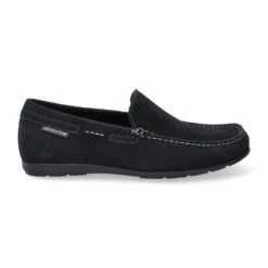 Mephisto-shop Mocassins Homme – Modèle Algoras Nubuck Bleu Jeans -Chaussure Soldes algoras209895204