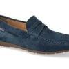 Mephisto-shop Mocassins Homme – Modèle Alyon Bleu