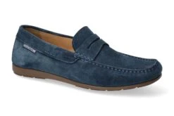 Mephisto-shop Mocassins Homme – Modèle Alyon Bleu