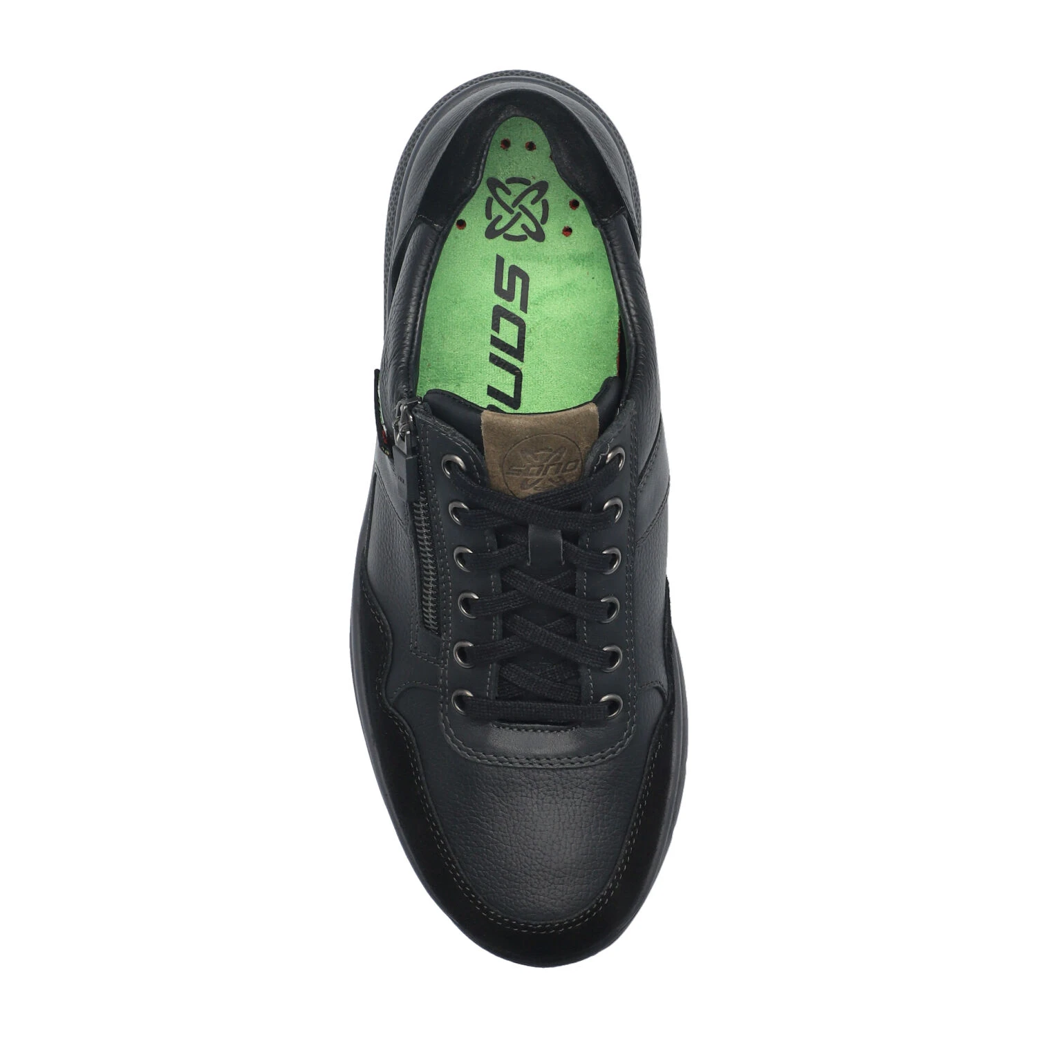 Sano By Mephisto Lacets Homme – Modèle Amory Noir 3 Sano By Mephisto Lacets Homme – Modèle Amory Noir – Image 3