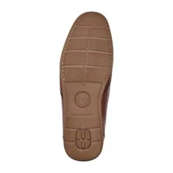 Mephisto-shop Mocassins Homme – Modèle Andreas Cuir Brun Moyen -Chaussure Soldes andreas2038111203