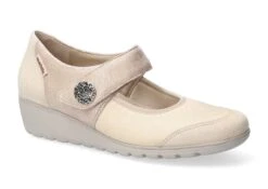 Mobils Ergonomic Mephisto Ballerines Femme – Modèle Bathilda Sable Clair