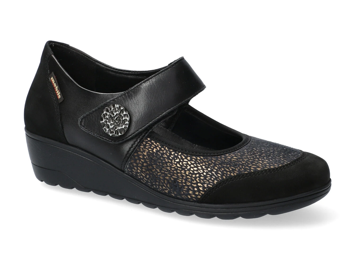 Mobils Ergonomic Mephisto Ballerines Femme – Modèle Bathilda Bi-mat Noir 1 Mobils Ergonomic Mephisto Ballerines Femme – Modèle Bathilda Bi-mat Noir