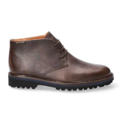 Mephisto-shop Bottines Homme – Modèle Berto Brun Foncé -Chaussure Soldes berto201551204