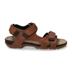 Mephisto-shop Sandales Homme – Modèle BRICE Chataigne -Chaussure Soldes brice20178204