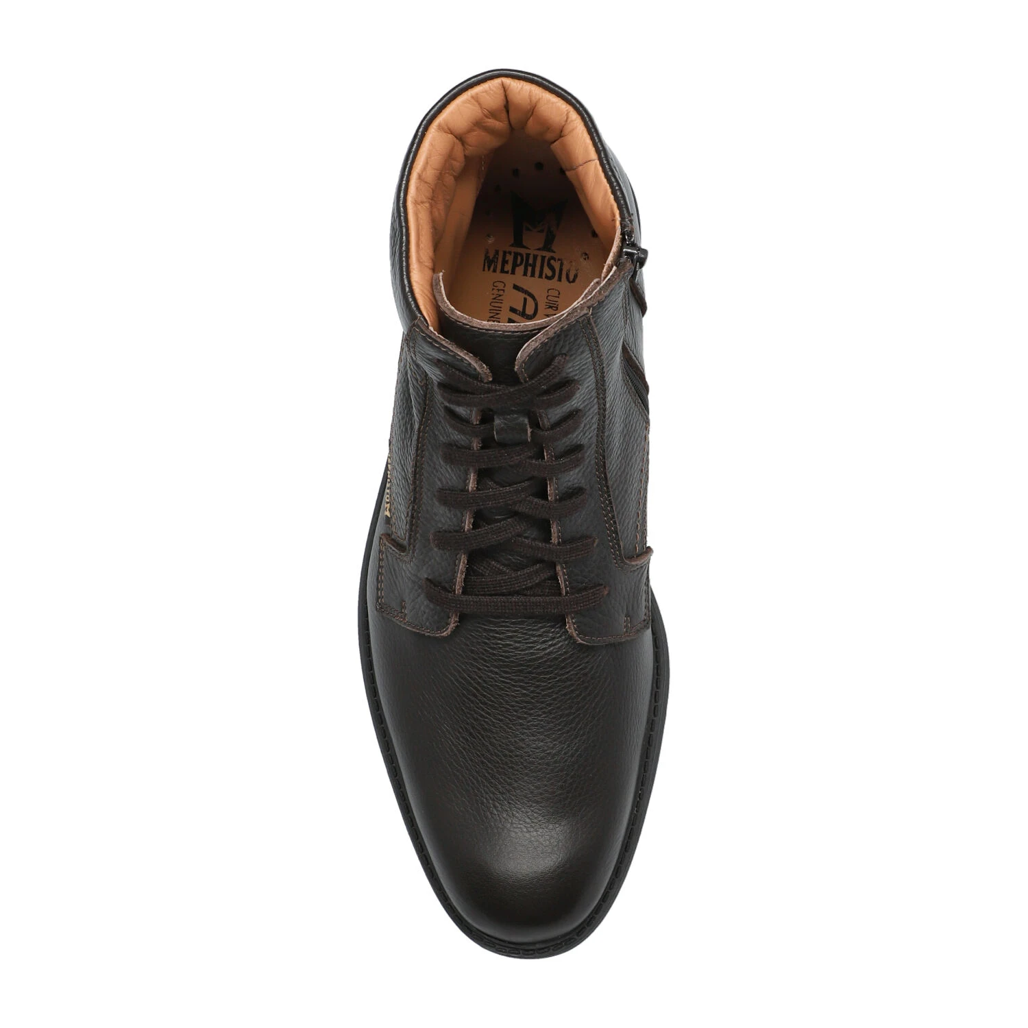 Mephisto-shop Bottines Homme – Modèle Cameron Brun Foncé 3 Mephisto-shop Bottines Homme – Modèle Cameron Brun Foncé – Image 3