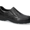 Mephisto-shop Mocassins Homme – Modèle Davy Cuir Lisse Noir