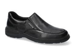 Mephisto-shop Mocassins Homme – Modèle Davy Cuir Lisse Noir