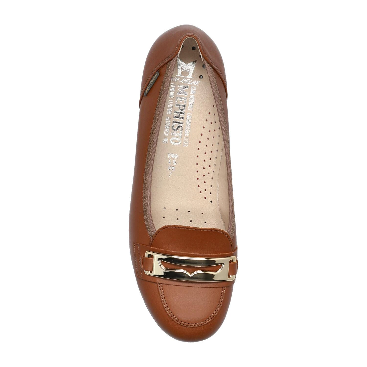 Mephisto-shop Ballerines Femme – Modèle Electra Brun Moyen 3 Mephisto-shop Ballerines Femme – Modèle Electra Brun Moyen – Image 3