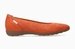 Mephisto-shop Ballerines Femme – Modèle Elsie Perf Terracotta