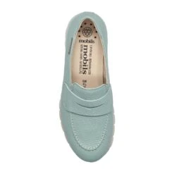 Mobils Ergonomic Mephisto Mocassins Femme – Modèle Elyna Vert Menthe 6 Mobils Ergonomic Mephisto Mocassins Femme – Modèle Elyna Vert Menthe -Chaussure Soldes elyna209987202