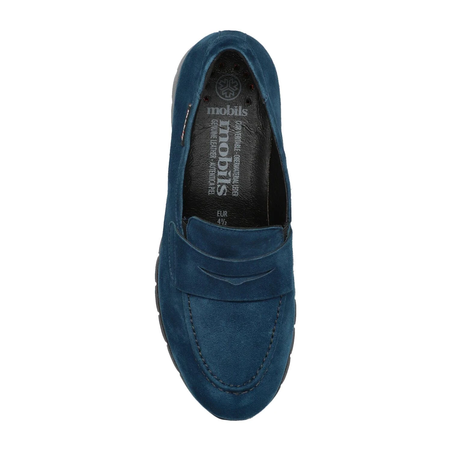 Mobils Ergonomic Mephisto Mocassins Femme – Modèle Elyna Bleu Cobalt 3 Mobils Ergonomic Mephisto Mocassins Femme – Modèle Elyna Bleu Cobalt – Image 3