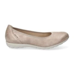 Mephisto-shop Ballerines Femme – Modèle Emilie Taupe Clair -Chaussure Soldes emilie208118204