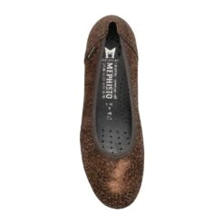 Mephisto-shop Ballerines Femme – Modèle Emilie Marron -Chaussure Soldes emilie20bali204195820brown203