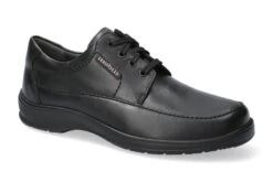 Mobils Ergonomic Mephisto Lacets Homme – Modèle Ezard Noir Lisse