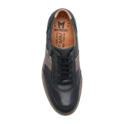 Mephisto-shop Lacets Homme – Modèle Fabian Marine -Chaussure Soldes fabian206145206105206137202