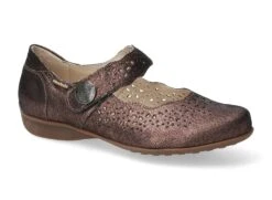 Mobils Ergonomic Mephisto Ballerines Femme – Modèle Fabienne Prune Clair