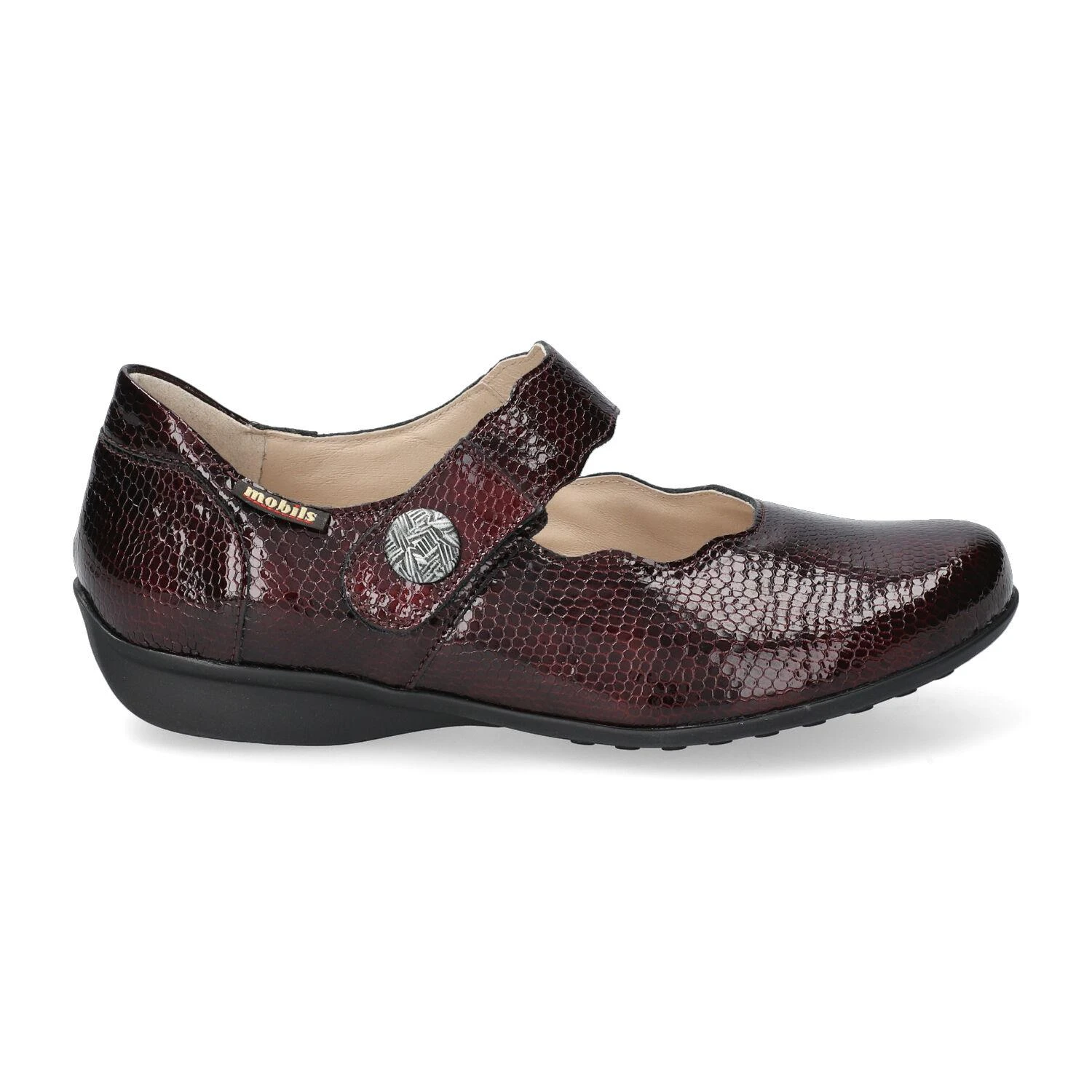 Mobils Ergonomic Mephisto Ballerines Femme – Modèle Flora Bordeaux 4 Mobils Ergonomic Mephisto Ballerines Femme – Modèle Flora Bordeaux – Image 4