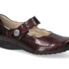 Mobils Ergonomic Mephisto Ballerines Femme – Modèle Flora Bordeaux
