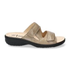 Mobils Ergonomic Mephisto Mules Femme – Modèle Geva Taupe -Chaussure Soldes geva2026237204