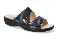 Mobils Ergonomic Mephisto Mules Femme – Modèle Geva Marine