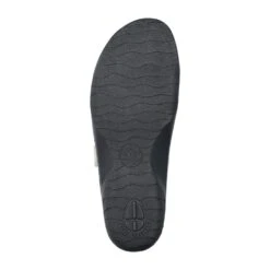 Mobils Ergonomic Mephisto Chaussons Femme – Modèle Geva Irisé Blanc -Chaussure Soldes geva208130203