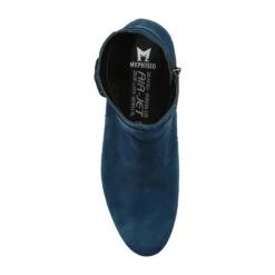 Mephisto-shop Bottines Femme – Modèle Gianina Bleu Cobalt -Chaussure Soldes gianina20velcalf20premium201220l20peacok20blue203