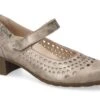 Mephisto-shop Ballerines Femme – Modèle Gilia Perf Taupe Foncé