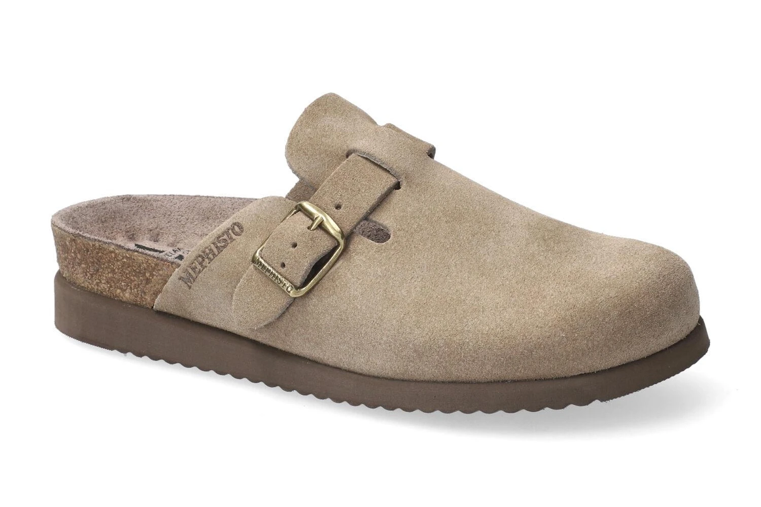 Mephisto-shop Chaussons Femme – Modèle HALINA Nubuck Beige 1 Mephisto-shop Chaussons Femme – Modèle HALINA Nubuck Beige