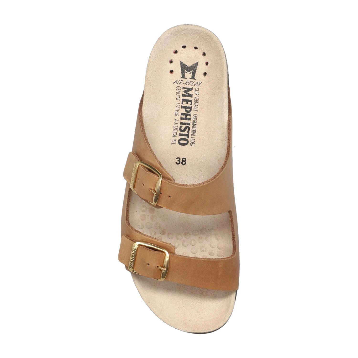 Mephisto-shop Chaussons Femme – Modèle Harmony Camel 2 Mephisto-shop Chaussons Femme – Modèle Harmony Camel – Image 2