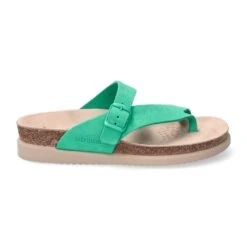 Mephisto-shop Passe Orteil Femme – Modèle Helen Nubuck Vert -Chaussure Soldes helen2062828204