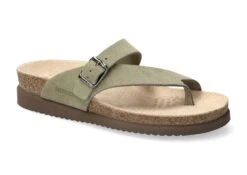 Mephisto-shop Passe Orteil Femme – Modèle Helen Nubuck Kaki Clair