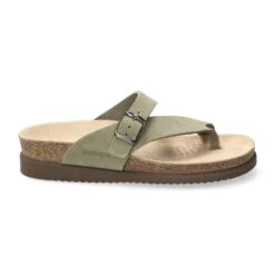 Mephisto-shop Passe Orteil Femme – Modèle Helen Nubuck Kaki Clair -Chaussure Soldes helen2062892204