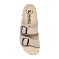 Mephisto-shop Mules Femme – Modèle Hester Sable Clair -Chaussure Soldes hester2062812202