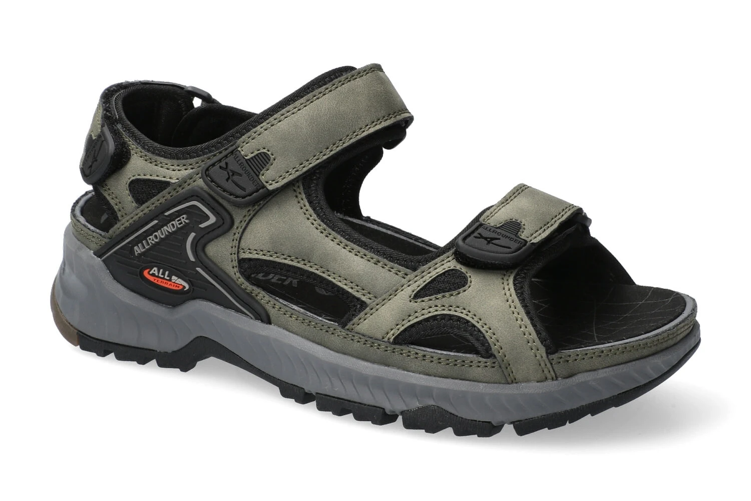 Allrounder By Mephisto Sandales Homme – Modèle Honduras Kaki 1 Allrounder By Mephisto Sandales Homme – Modèle Honduras Kaki