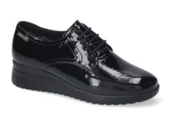 Mephisto-shop Lacets Femme – Modèle Iacina Verni Noir