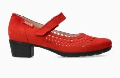 Mephisto-shop Ballerines Femme – Modèle Ilana Perf Rouge