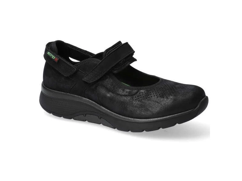 Sano By Mephisto Ballerines Femme – Modèle ILINA Noir 2 Sano By Mephisto Ballerines Femme – Modèle ILINA Noir – Image 2