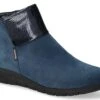 Mobils Ergonomic Mephisto Bottines Femme – Modèle Ilinca Bleu Cobalt