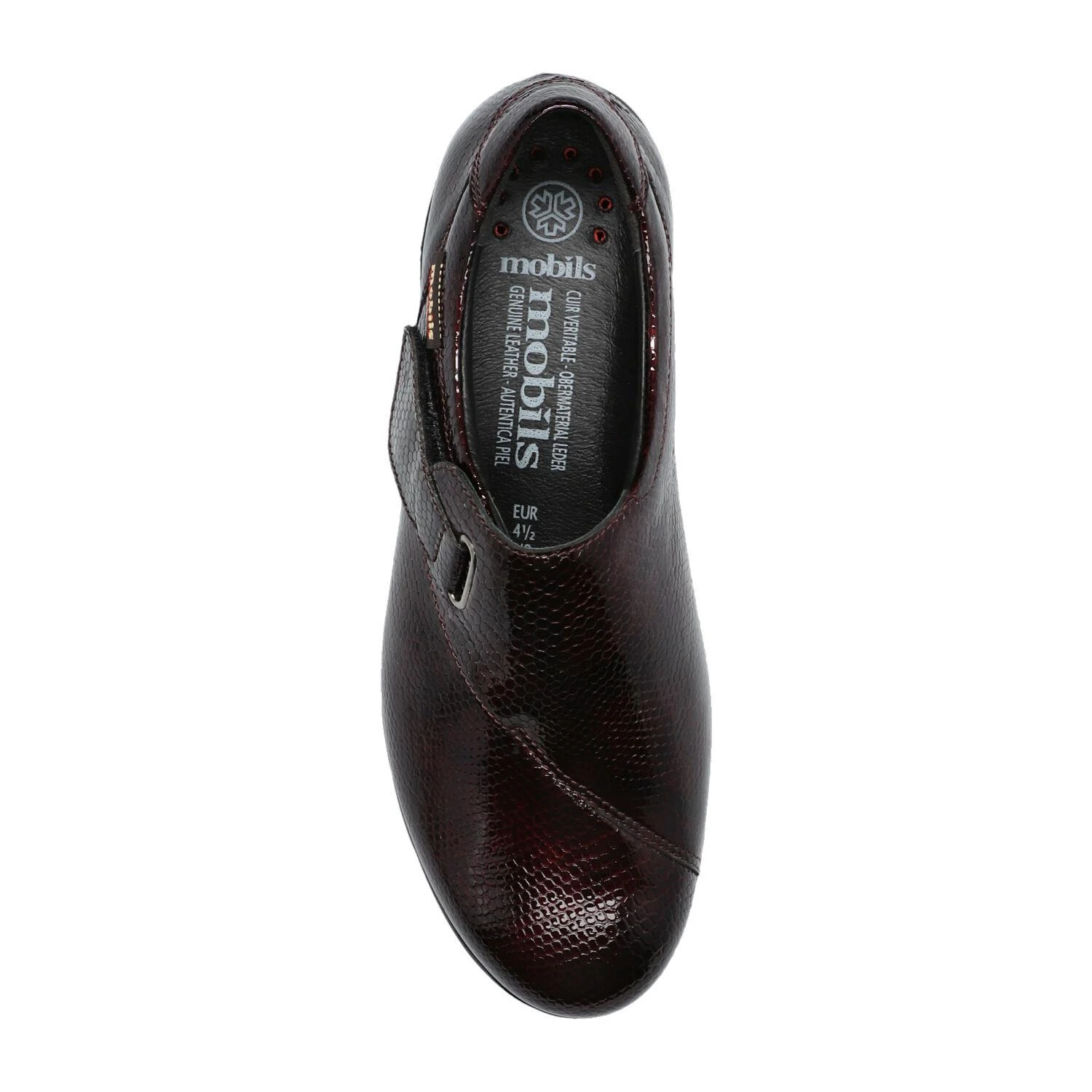 Mobils Ergonomic Mephisto Ballerines Femme – Modèle Isalia Bordeaux 3 Mobils Ergonomic Mephisto Ballerines Femme – Modèle Isalia Bordeaux – Image 3