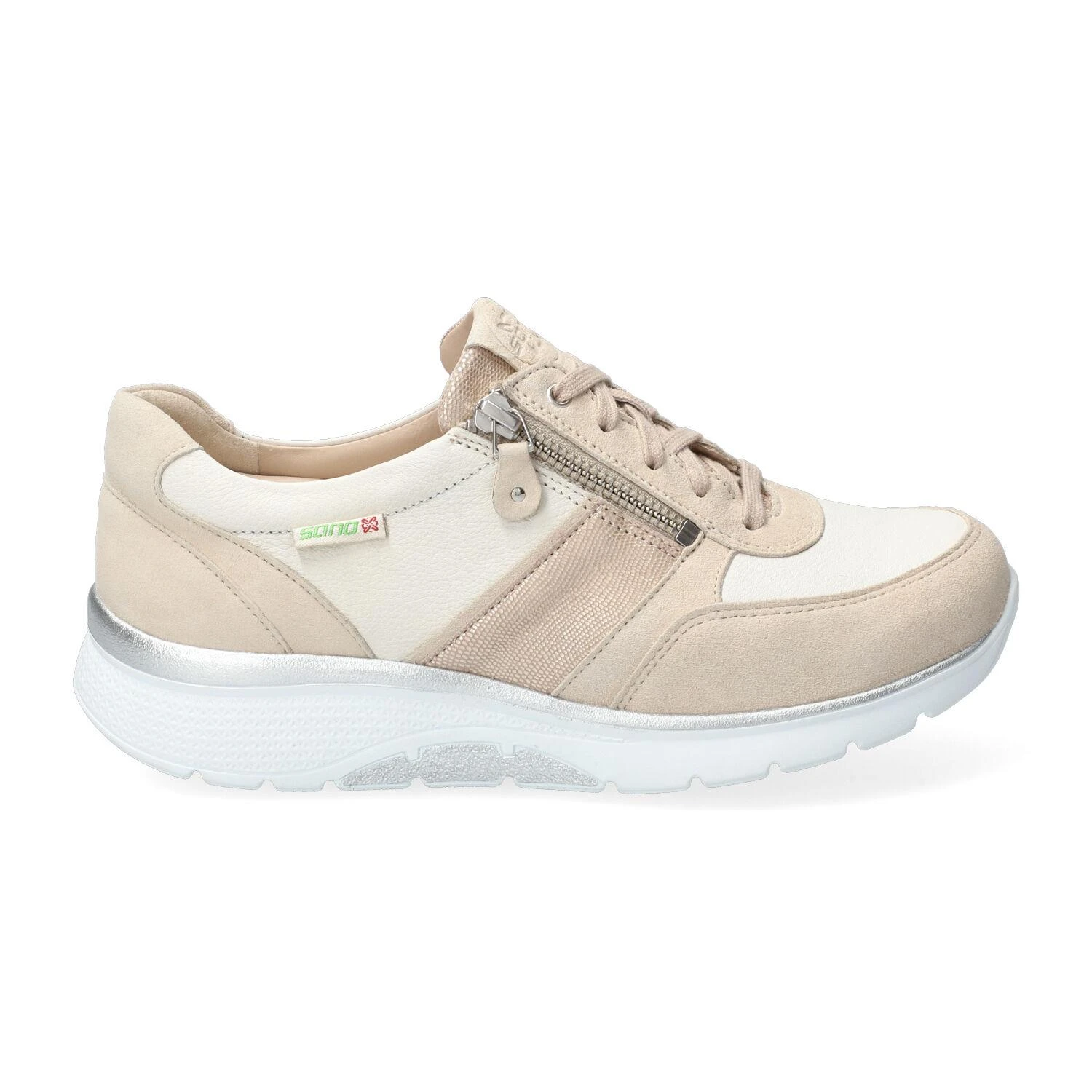 Sano By Mephisto Lacets Femme – Modèle Izae Sable Clair 4 Sano By Mephisto Lacets Femme – Modèle Izae Sable Clair – Image 4