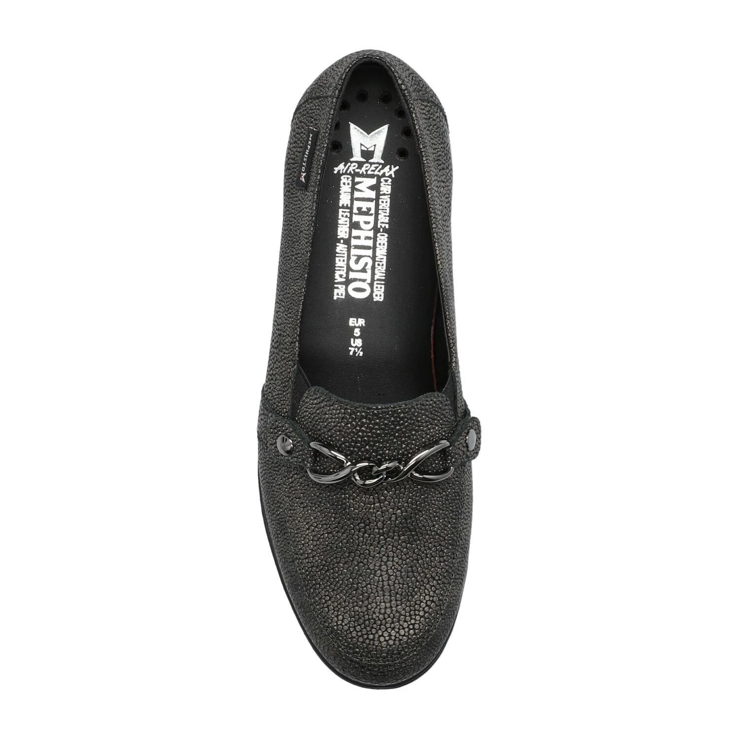 Mephisto-shop Mocassins Femme – Modèle Juliana Gris 3 Mephisto-shop Mocassins Femme – Modèle Juliana Gris – Image 3