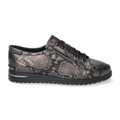 Mephisto-shop Lacets Femme – Modèle June Gris Foncé -Chaussure Soldes june203359n20graphite204