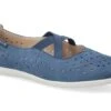 Mephisto-shop Ballerines Femme – Modèle Karla Perf Bleu Jean