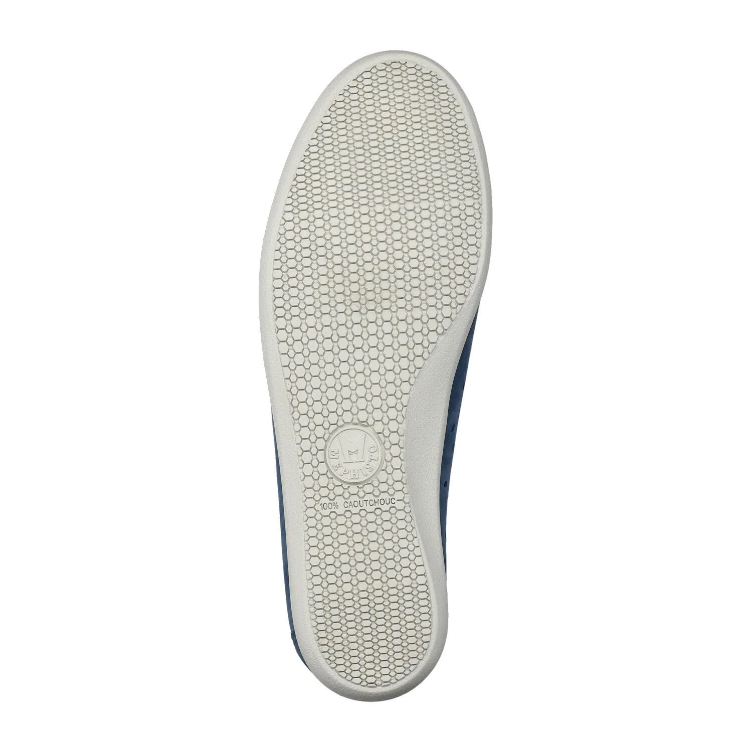 Mephisto-shop Ballerines Femme – Modèle Karla Perf Bleu Jean 4 Mephisto-shop Ballerines Femme – Modèle Karla Perf Bleu Jean – Image 4