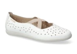 Mephisto-shop Ballerines Femme – Modèle Karla Perf Blanc
